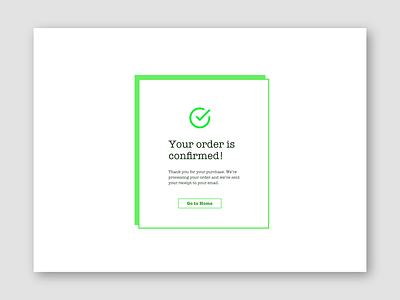 confirmation dailyui dailyui054