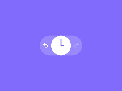 Undo Redo Button after effects animation button interaction design microinteraction microinteractions mobile design motion ui smooth ui ui animation ui design undo redo ux ux design xr