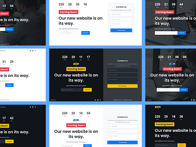Coming Soon Template coming soon coming soon page coming soon template comingsoon countdown design layout mailchimp maintenance maintenance page onepage template ui under construction underconstruction ux