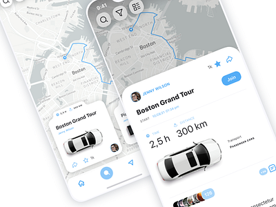 Route Planning apple design ios map roads ui ux