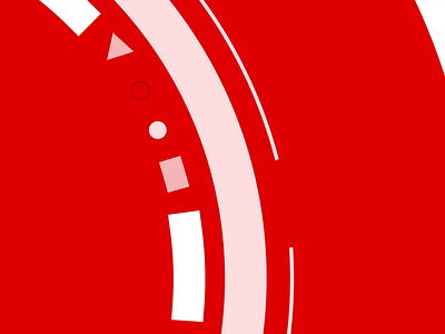 Round and round 🪐🪐 amam animation circles geometry graphic design motion graphics red round shapes