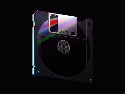 Floppy disk 3d c4d illustration render