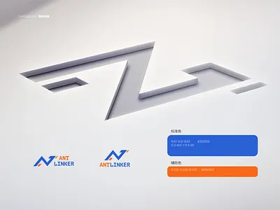 antlinker logo design logo