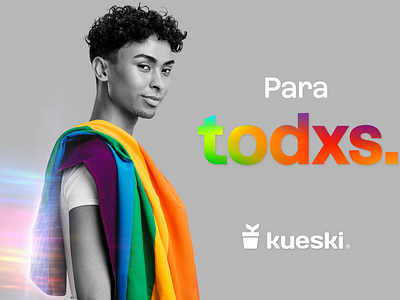 Kueski x Pride - The Future is Everyone ad advertising advertising campaign brand brand design brand identity branding campaign campaña creativa concept creative creative concept design diseño diseño de marca graphic design