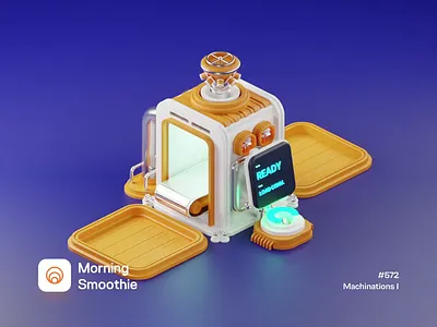 Machinations I 3d 3d animation 3d art 3d artist 3d artwork animated animation blender blender3d diorama illustration isometric isometric design isometric illustration isometry low poly machine machinery machines robot