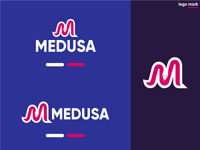 medusa logo design brand branding clean clean design clean resume concept design dribbble flat graphic design icon illustration lettering logo logos logotype minimal typography ui vector