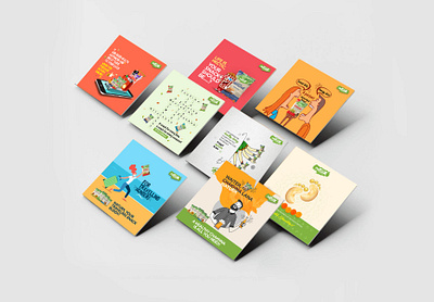 Social Media Creatives brand branding creative creative design creativity design dribbble illustration social media design social network socialmedia typography vector