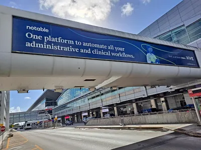 Miami ViVE Walkway Ad brand brand designer branding design graphic design healthcare