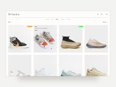 Sneaker Store Concept | Catalog art branding catalog concept design hypebeast minimalism nike nike dunk nike shoes shoes shop sneaker sneaker art sneaker shop sneaker store sneakerhead ui design web design yeezy