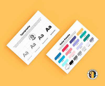 Branding Guidelines | Voter Buddy App app design branding branding guidelines color palette illustrator indesign logo typography ui