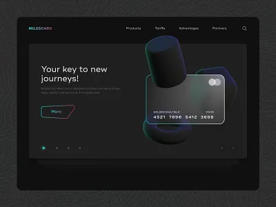 MilesCard Website banking banking website cards cards ui concept design miles milescard page site ui ui ux ui design user experience user interface userinterface ux web design website website design