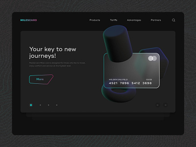 MilesCard Website banking banking website cards cards ui concept design miles milescard page site ui ui ux ui design user experience user interface userinterface ux web design website website design