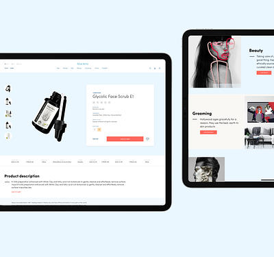 Products that make sense branding cart eco ecommerce goods mobile responsive shop shopping ui ui kit ux