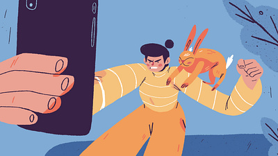 BUNNY.NET - first movie animation art design graphic illustration