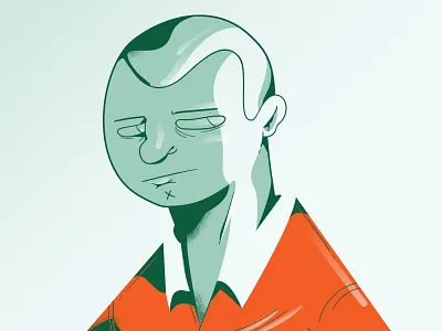 Player athlete character design editorial illustration illustrator person player vector