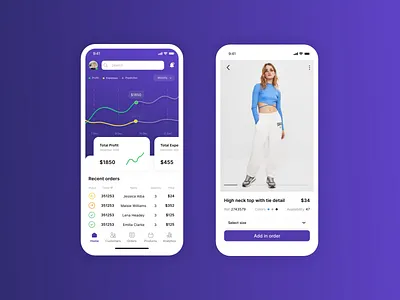 OBoard - the most usable CRM system for online sales admin admin panel analytic app button customer dashboard design ios managment mobile online shop orders shop ui ui ux ux