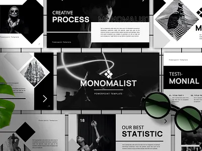 MONOMALIST | Presentation Template brandtemplate fashion template