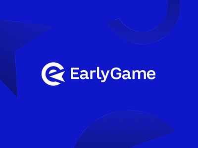 EarlyGame blue brand branding community design e sport e sports esport esports game gaming icon identity logo logomark mouse responsive shapes typography wordmark