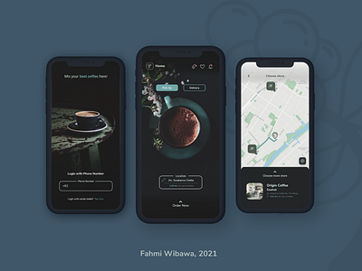 Origin Coffee Shop Apps app app ui cafe app coffe coffee app coffee shop design ui ui design uiux