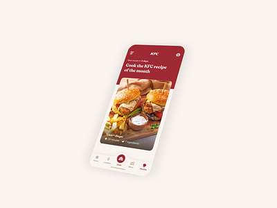 KFC - Homemade Recipe UI Animation animation brand branding design food food app gif kfc mobile mobile app mobile ui recipe tutorial ui ui design uidesign uiux ux ux design web design