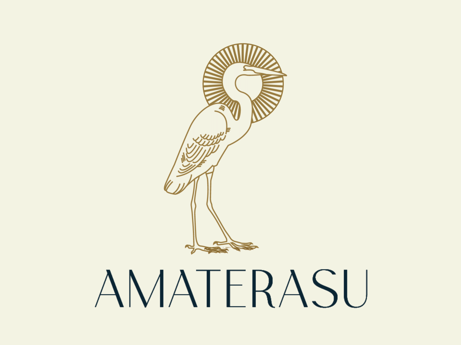 Amaterasu Logo animation branding clean graphic design icon illustration illustrator logo minimal vector