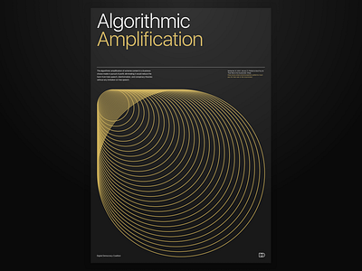 Algorithmic Amplification design experiment poster