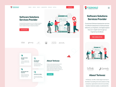 Terkwaz Website design logo responsive responsive design responsive web design responsive website responsive website design ui ui ux ui design uidesign ux web web design website website design websites