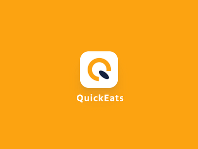 QuickEats food app logo branding food app food app logo food apps logo logo design logodesign