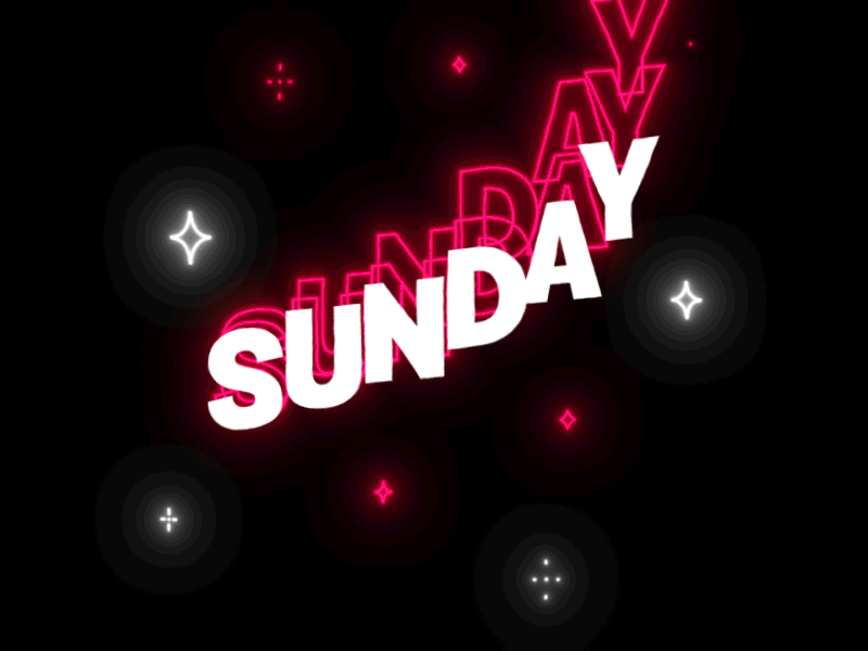 Monday 2d 2d animation after effects animation design kinetic typography mograph motion motion design typography vector