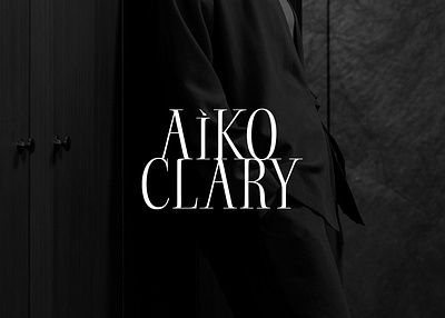 Aiko Clary Logo Variation brand design branding logo minimal typography