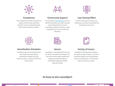 LeaseXpert design system figma responsive design ui ux