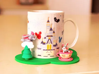 Disney x Jerrod Maruyama - Mug character design cute disney disneyland illustration jerrod maruyama jmaruyama kawaii wonderground gallery