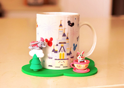 Disney x Jerrod Maruyama - Mug character design cute disney disneyland illustration jerrod maruyama jmaruyama kawaii wonderground gallery