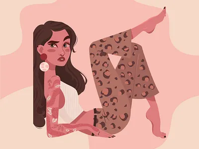 Dtiys by @odnatamyara design illustration vector