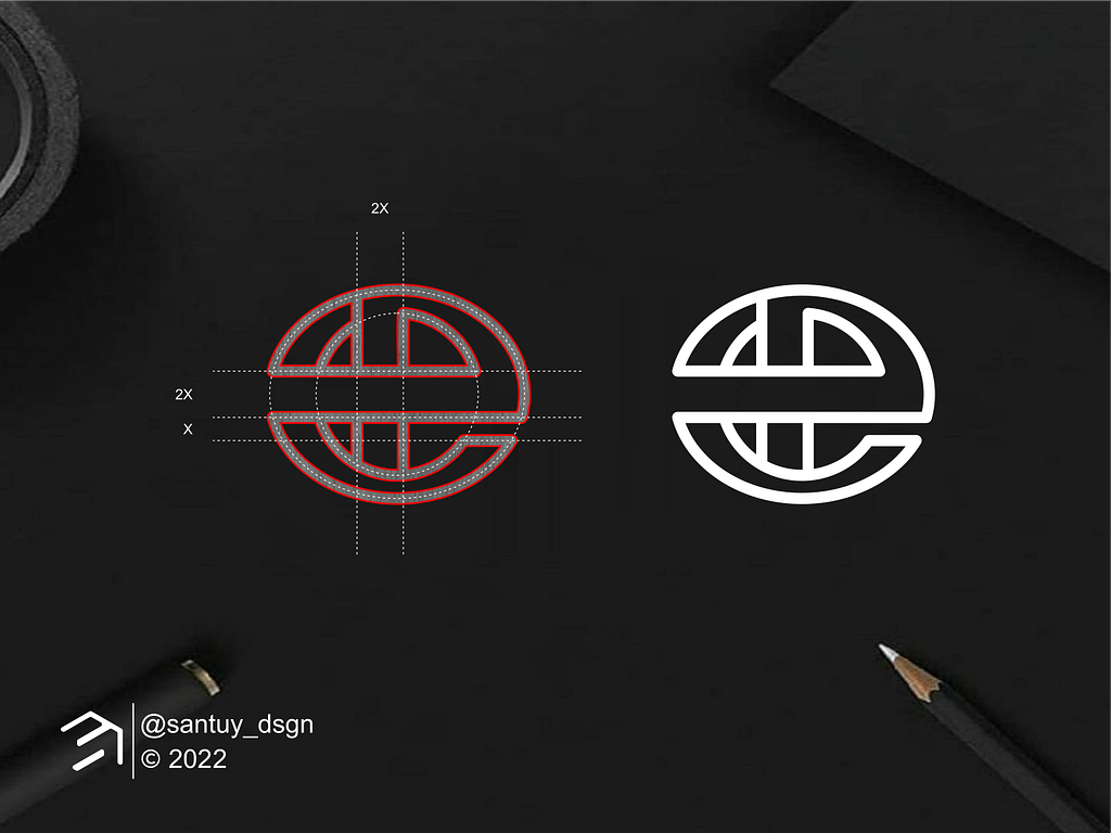 EP Monogram logo Concept! by santuy_dsgn on Dribbble