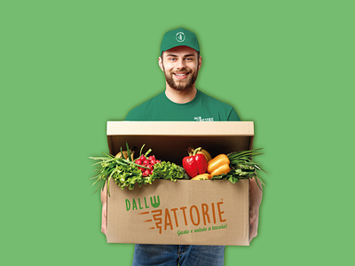 Dalle Fattorie | packaging adobe brand design brand identity branding branding design carrot design farm farm logo farm to table farming food fork logo pack package package design packaging packaging design vegetable