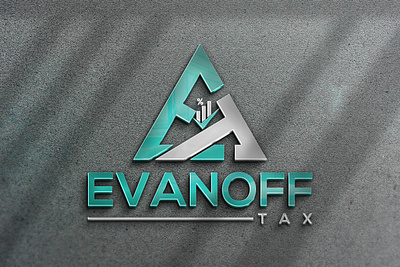 Evanoff Tax1 app branding design illustration illustrator leaf logo logo minimal typography vector web