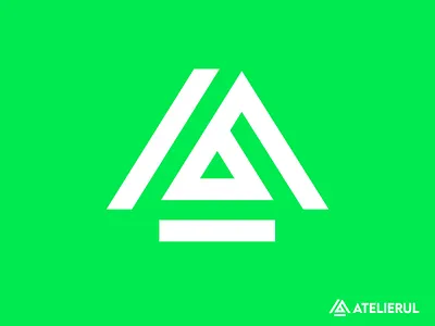 Smart Logo Design For The Workshop (Atelierul) app icon atelierul brand brand identity corporate garage home house identity logo logo design minimal modern monogram smart the workshop workshop