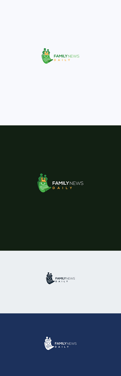 family news logo art branding clean creative creative design creative logo design design illustration logo vector