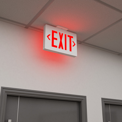 Use LED exit sign Lights and Save lives during an emergency time led emergency exit sign led exit sign led exit sign battery led exit sign bulbs led exit sign combo led fire exit sign