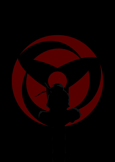 itachi silhouette design shadow