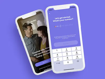 Life360 Onboarding app mobile onboarding onboarding screens ui ux uxdesign