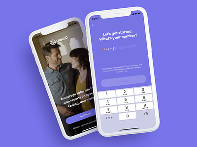 Life360 Onboarding app mobile onboarding onboarding screens ui ux uxdesign