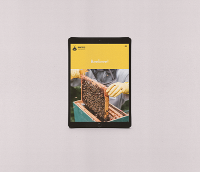 Screendesign Concept for fictional company "Wabenschatz" adobexd beekeeper bees honey illustrator mobile mockup photoshop screendesign tablet ui uiux ux xd