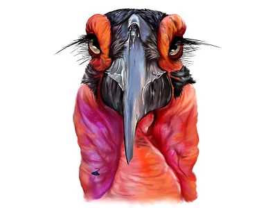 Look at me adobe adobe fresco bird color digital art digital illustration digital painting dribbble illustration illustrator