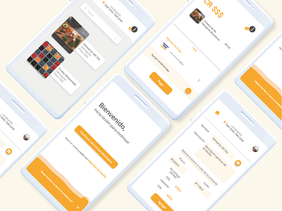 UI design - Sales app app branding design mobile app mobile design screens ui ui design ux