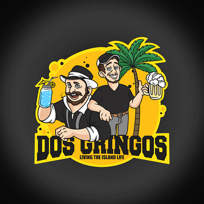 Dos Gringos 1 branding clothes clothing companylogo design illustration logo streetwear ui vector