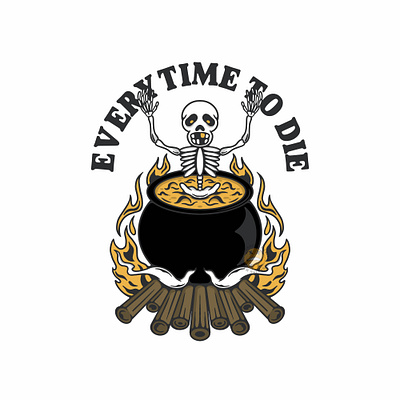 Everytime to Die 1 animation branding clothes clothing companylogo design illustration logo streetwear vector