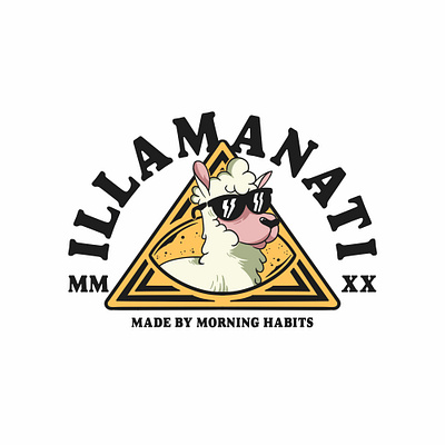 Illamanati 1 branding clothes clothing companylogo design illustration logo streetwear ui vector