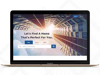 Real Estate Agency Website design real estate real estate agency real estate agency website ui ui ux design ui web ui web design uidesign